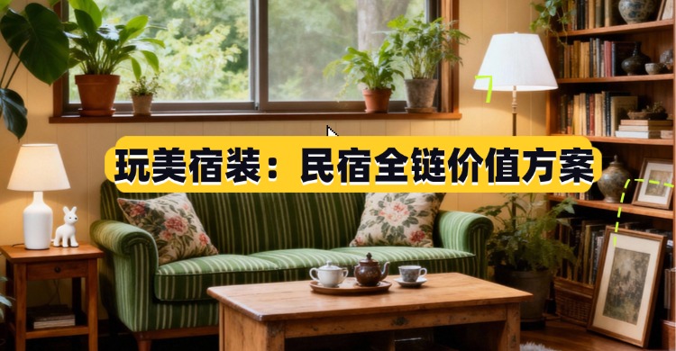 玩美宿装：民宿全链价值方案